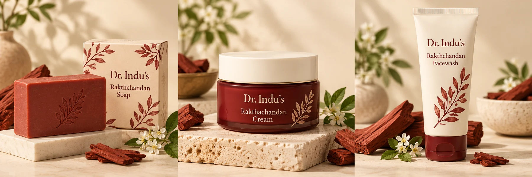 Rakthchandan Soap — illustrative concept packaging